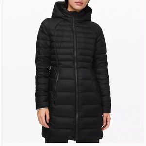 Lululemon Brave the Cold long down jacket